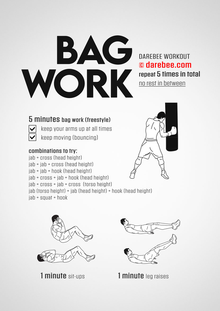 basic punching bag workout > OFF-59%
