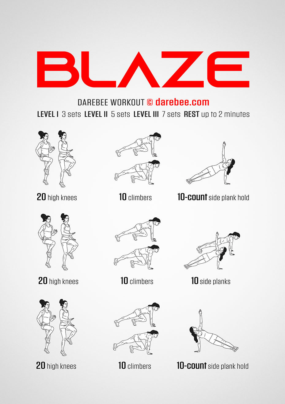 Blaze Workout – Arrow Electronics Fitness Site