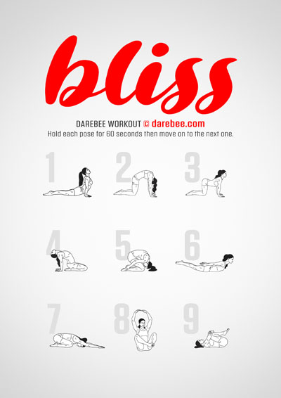 Bliss is a Darebee yoga-based home workout