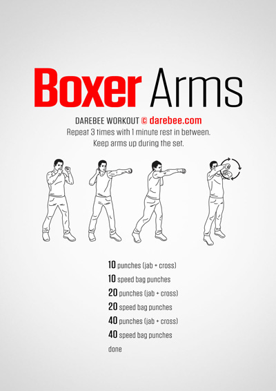 Boxer Arms Workouts Collection