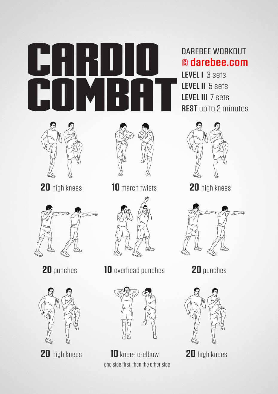 Simple Combat 60 Workout for Build Muscle