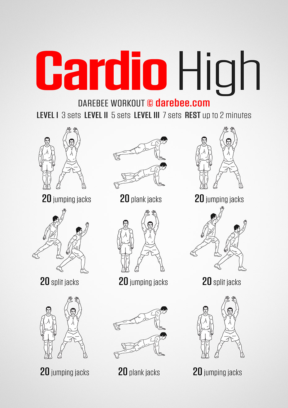 View Quick In Home Cardio Workout Pictures - hiit cardio workout plan