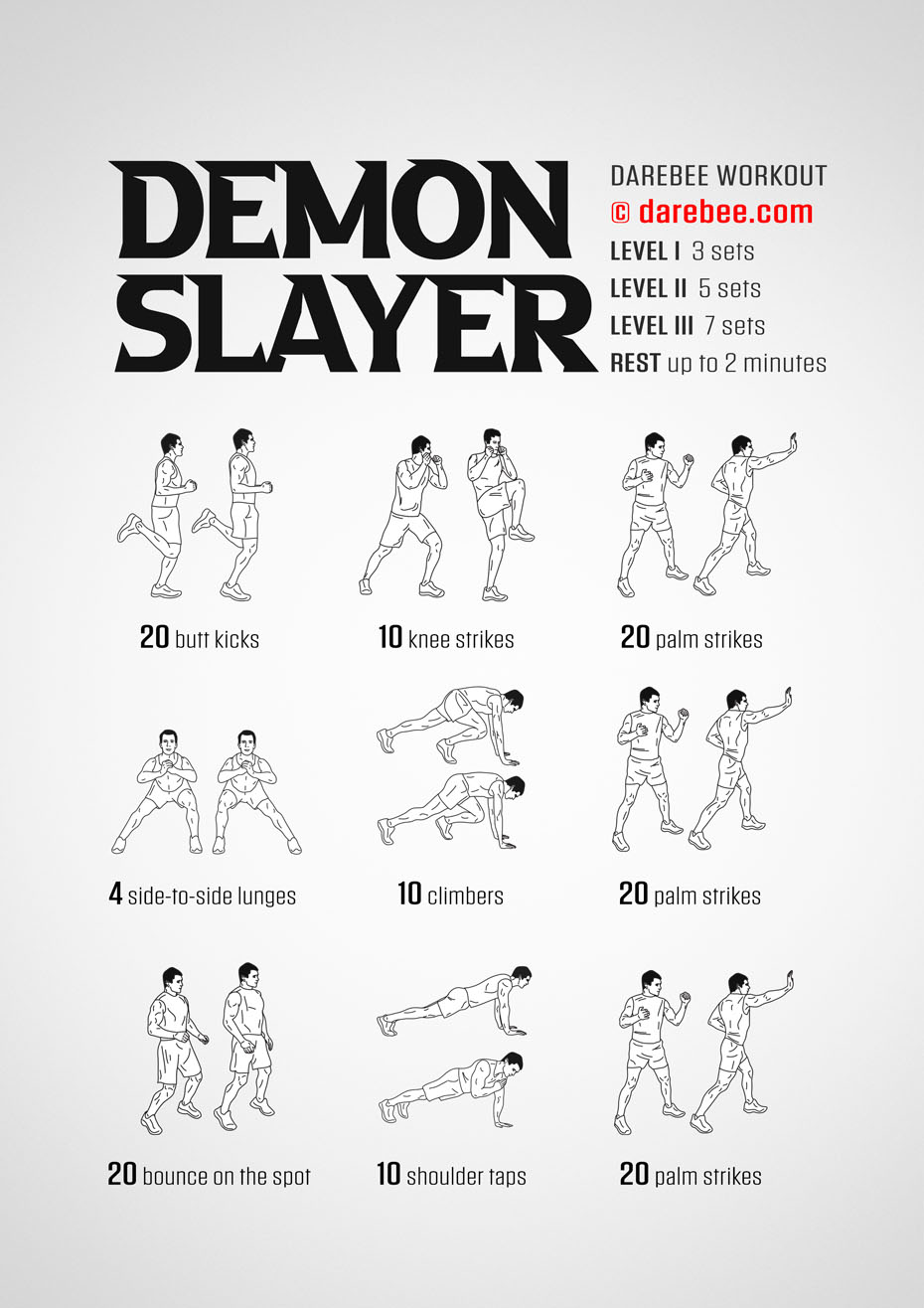 Demon Slayer Workout