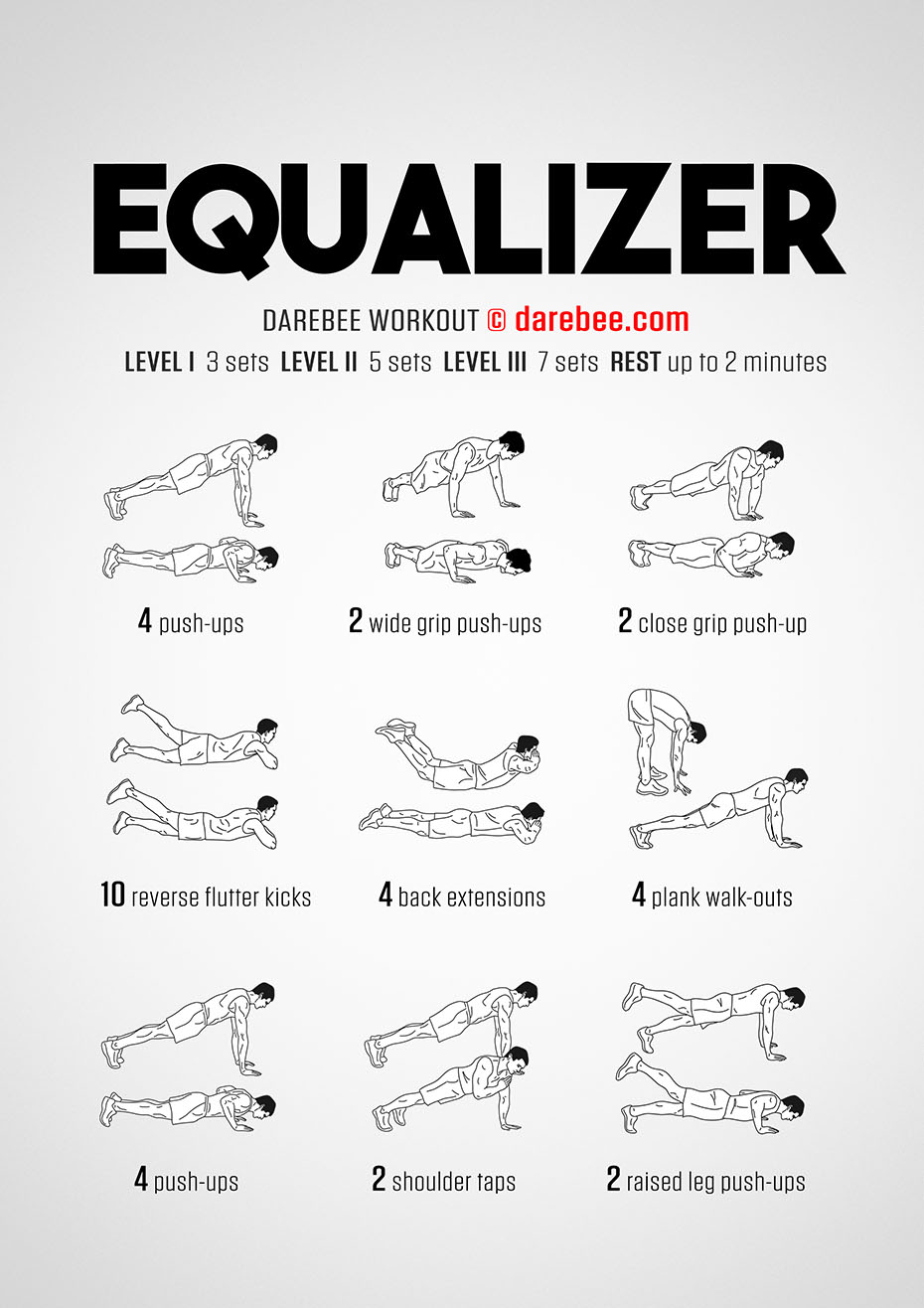 Best Darebee chest workout for push your ABS