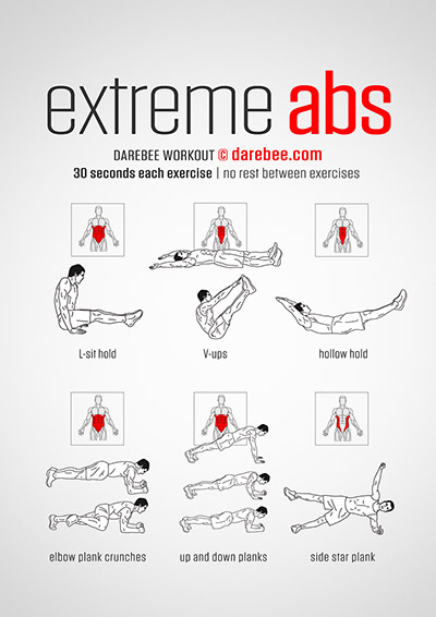 Hard Ab Workouts Collection