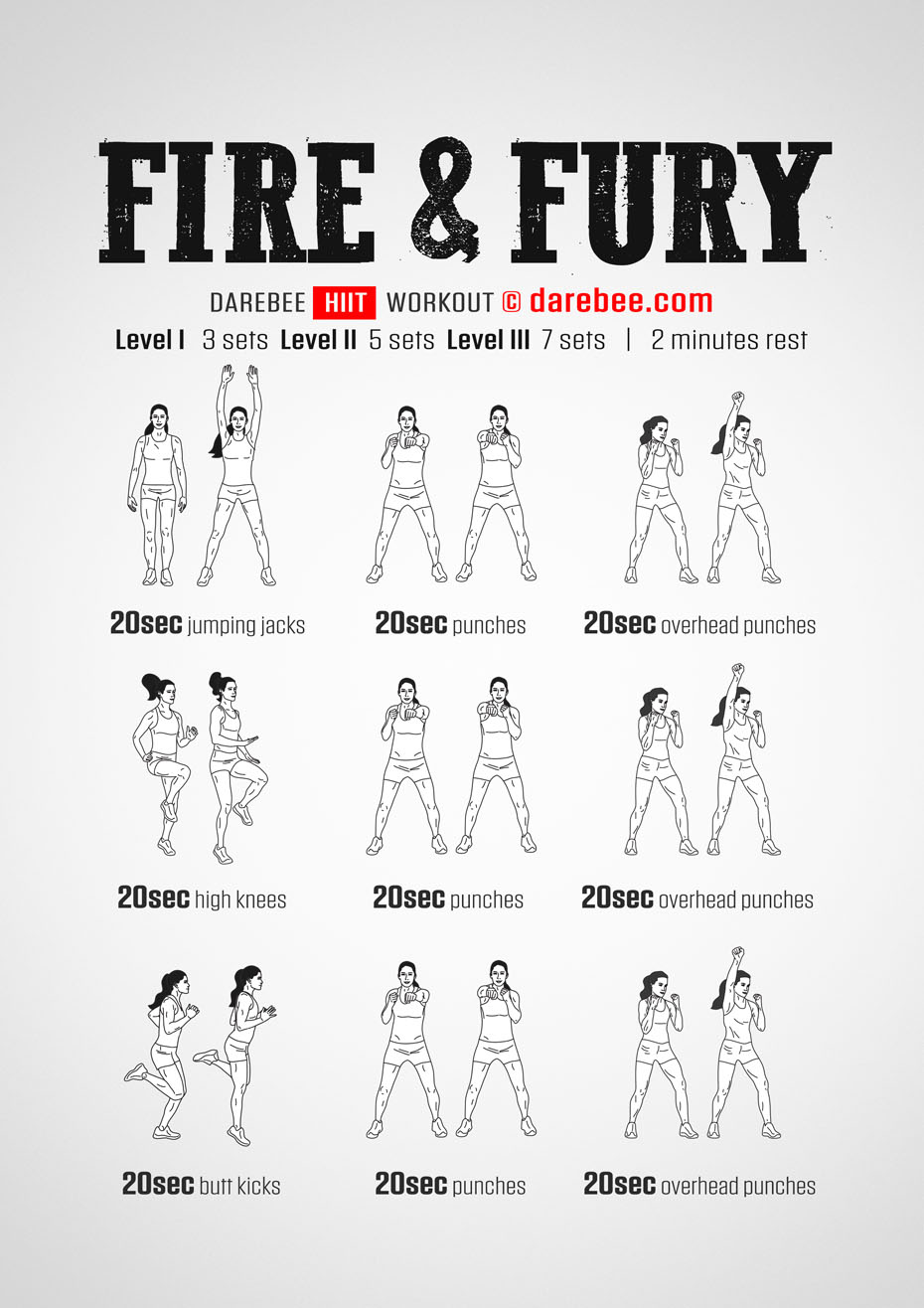 100 HIIT Workouts by DAREBEE