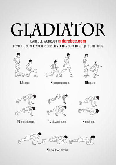 Gladiator Workouts Collection