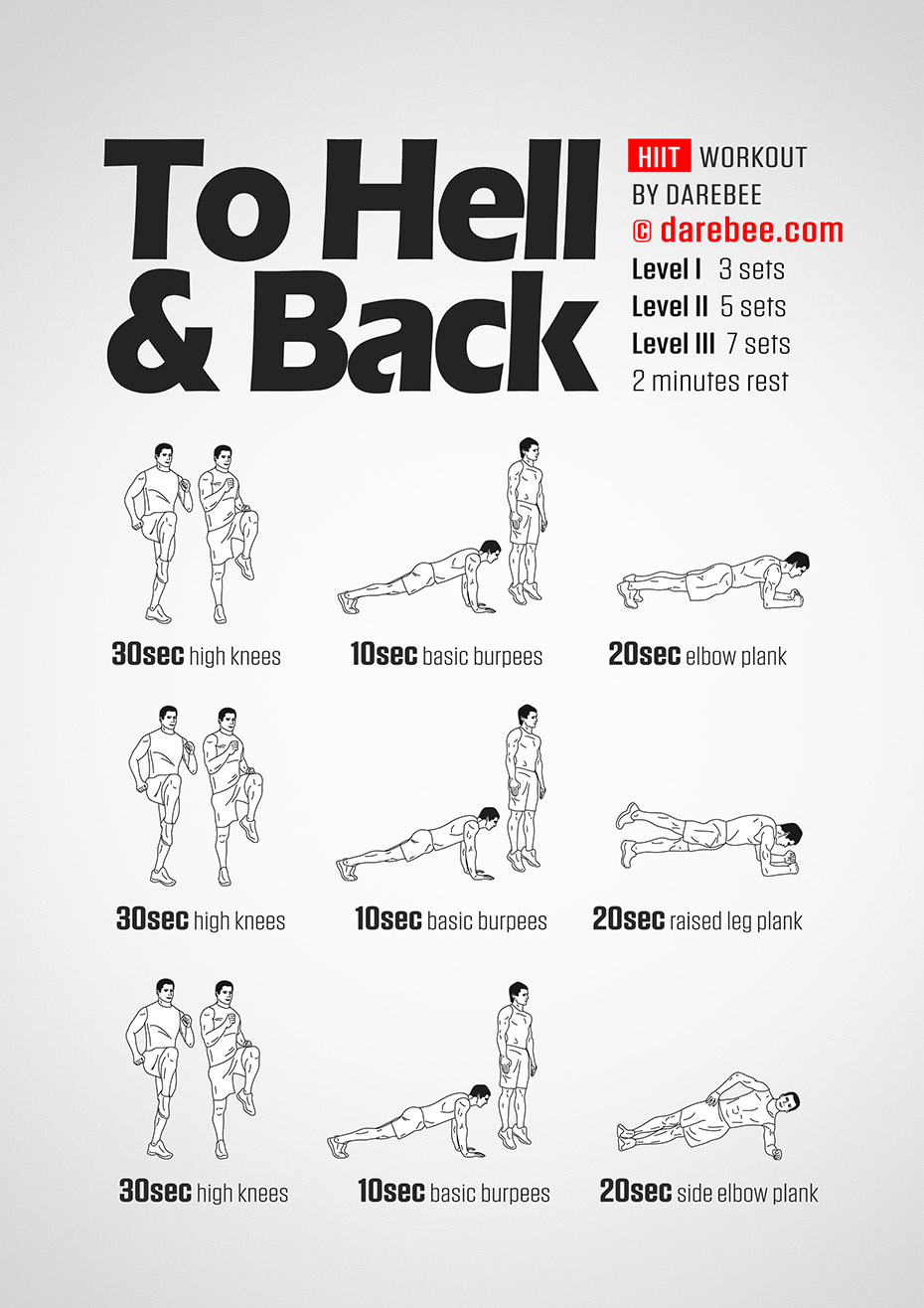 To Hell & Back Workout