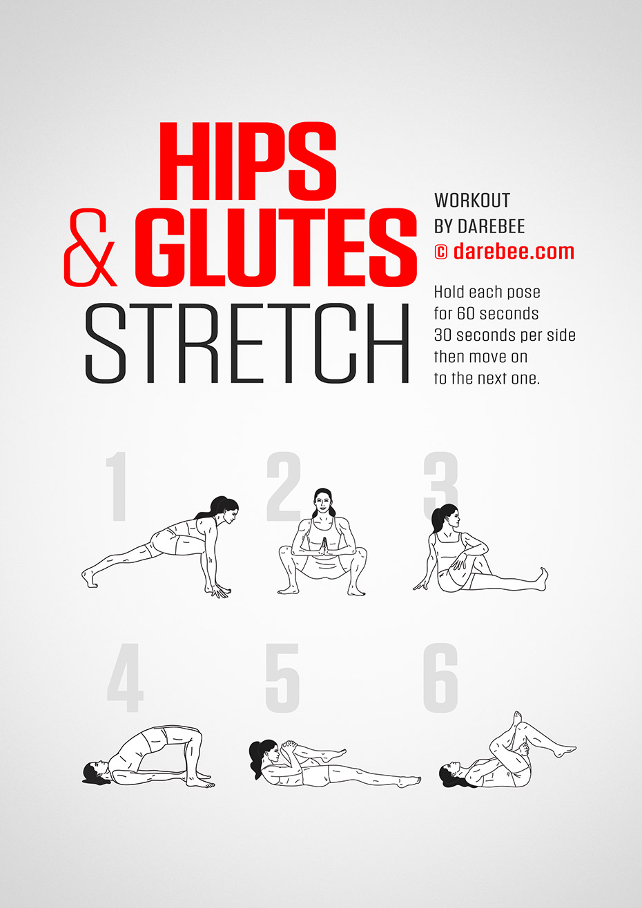 stretching hip gluteus medius