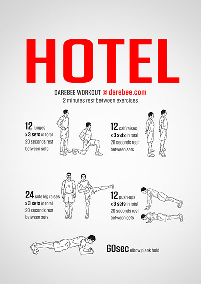 Hotel Friendly Workouts Collection