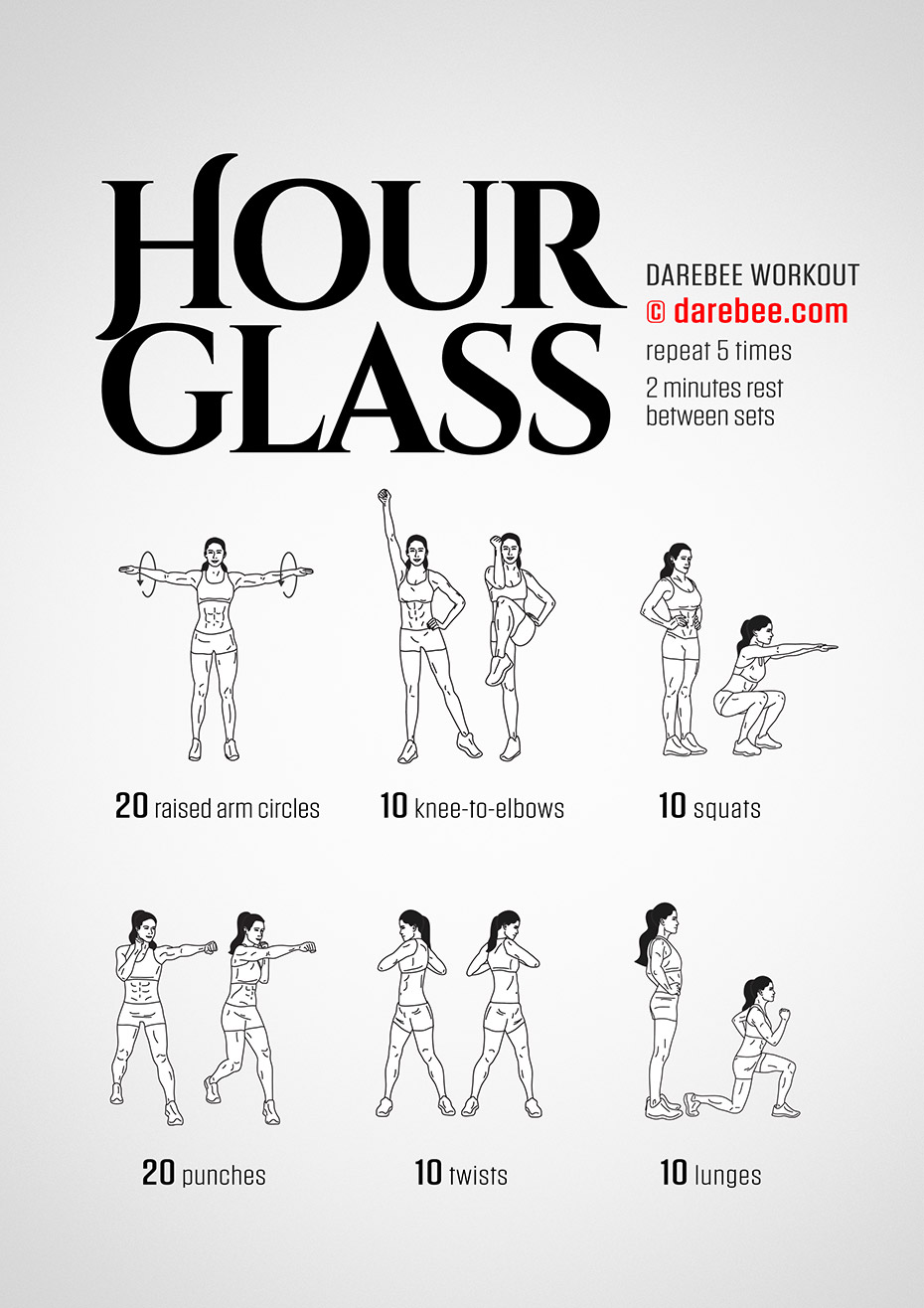 The Perfect Hourglass Workout Challenge