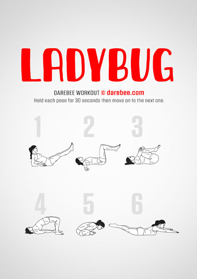 Ladybug is a Darebee home-fitness, yoga-based stretching and tendon strength workout you can do at the comfort of your home.
