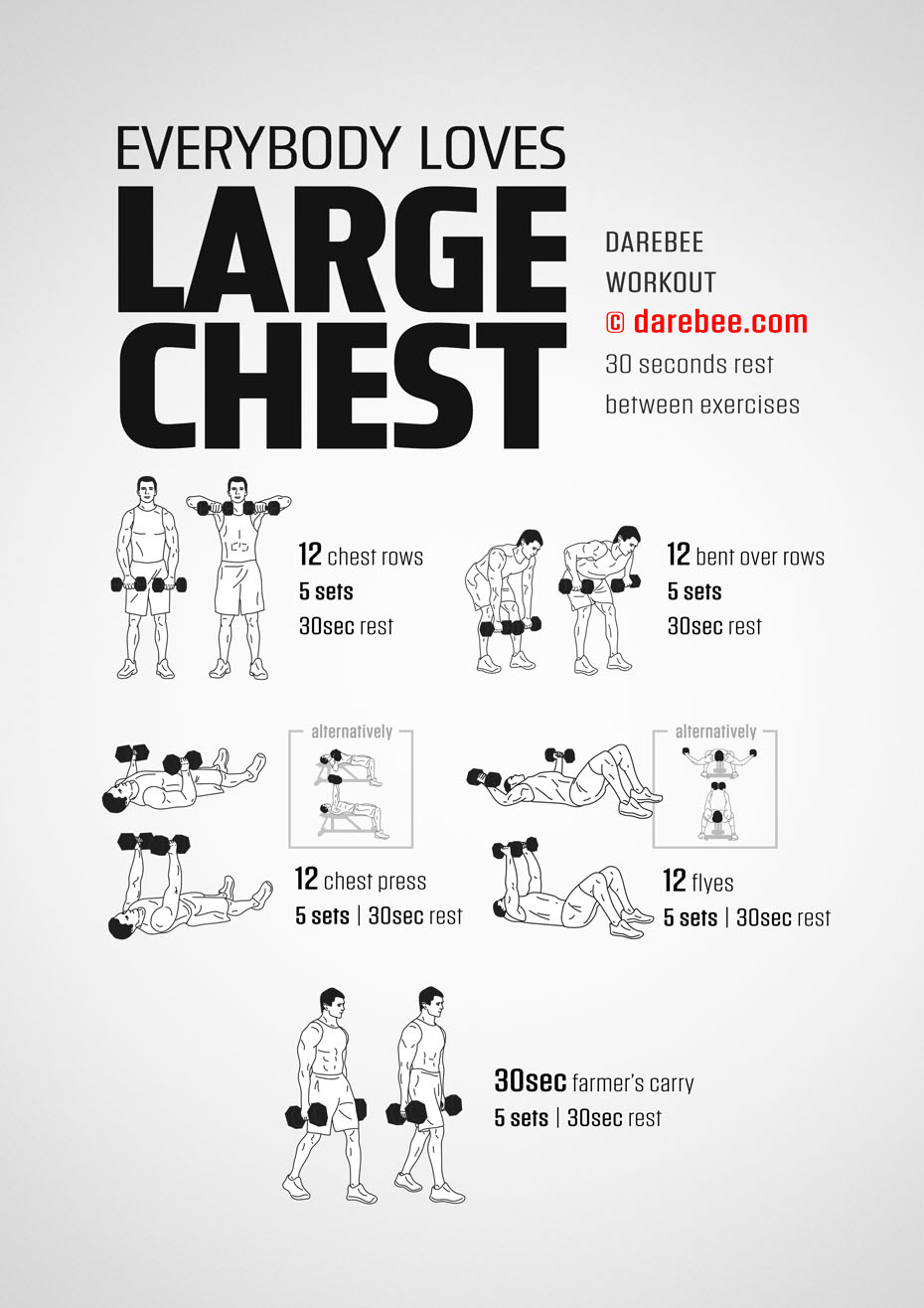 Everybody Loves Large Chest Workout