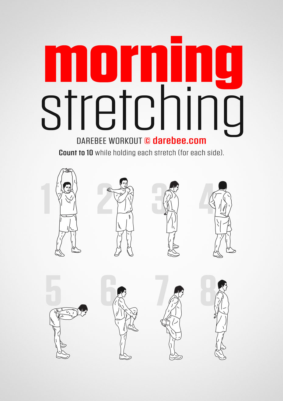 Free Printable Stretching Exercises Printable Templates