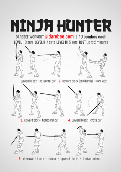 Ninja Hunter Workout