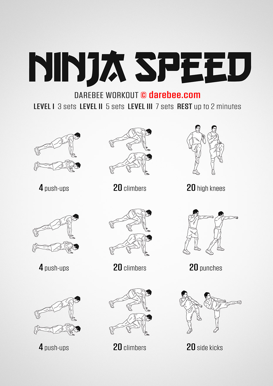The Beginner Ninja Workout: Bodyweight Training to Scale Up!