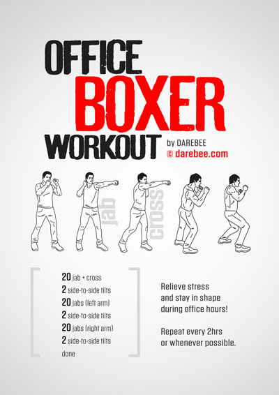 Office Boxer / Seated Boxer Workouts Collection