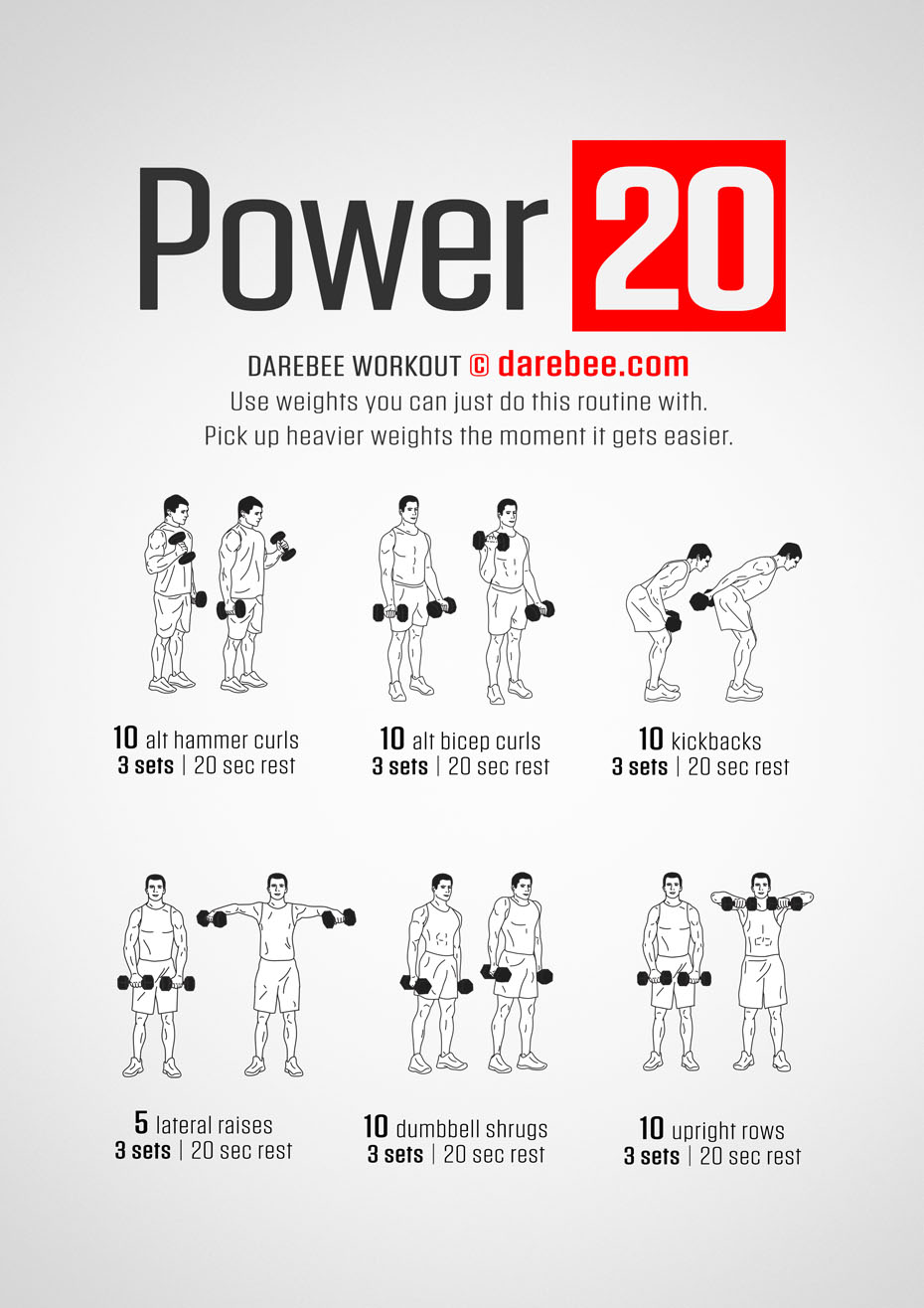 20 Best Arm Toning Exercises And Arm Workouts With Weights