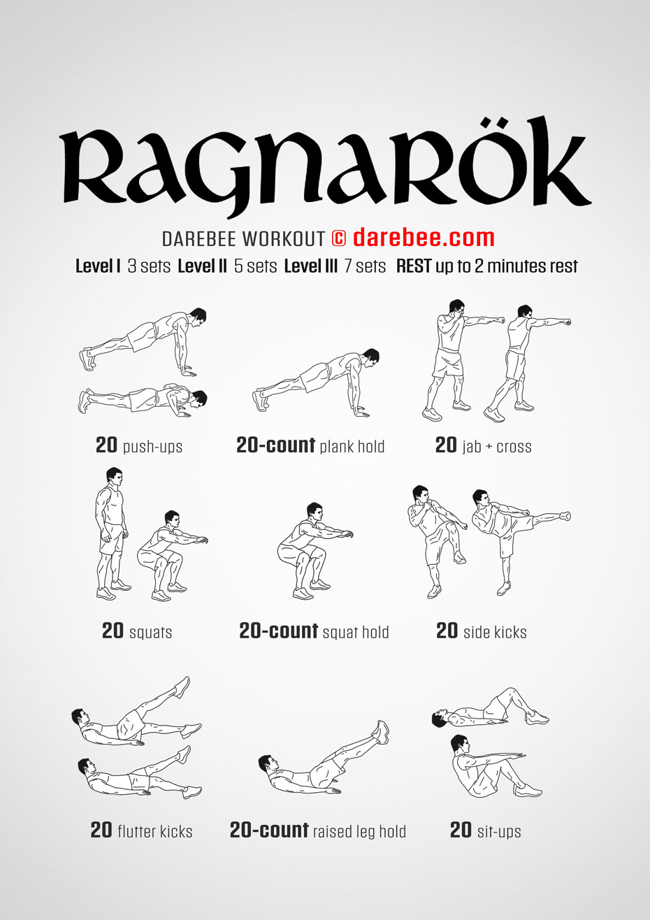 Thor Workout: Train like Thor from Record of Ragnarok!