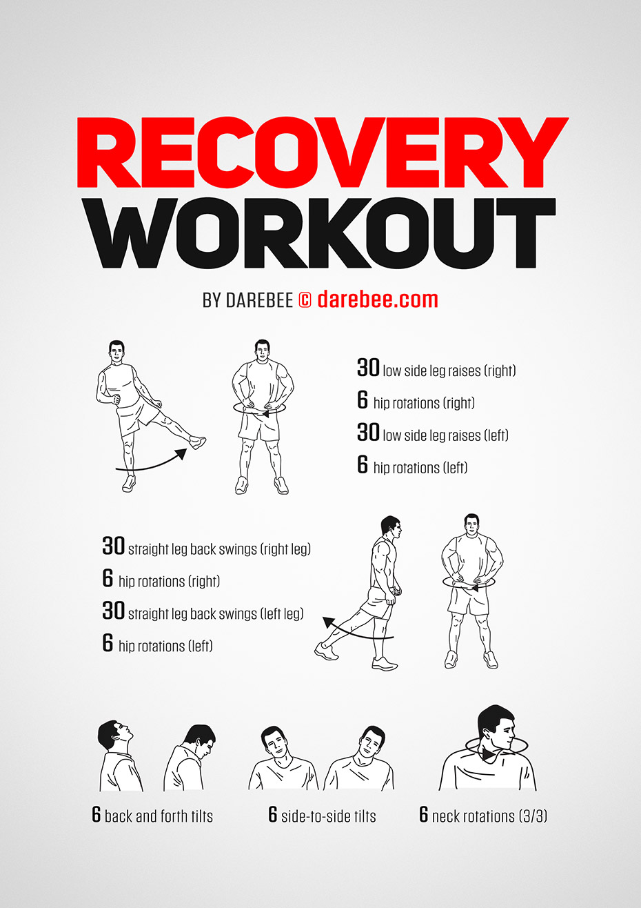 Muscle recovery exercises