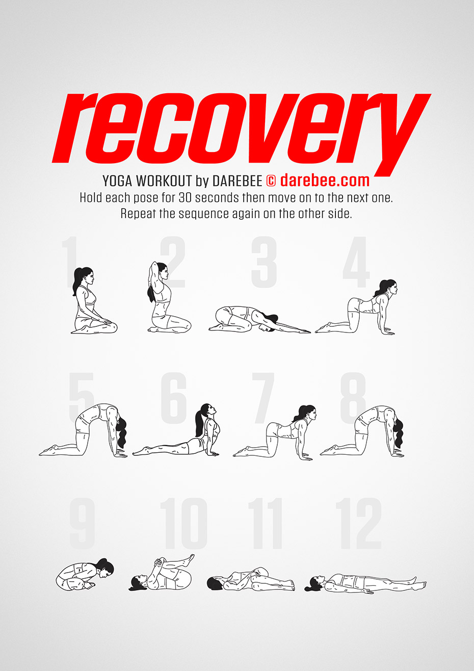  Yoga Recovery Workout with Comfort Workout Clothes