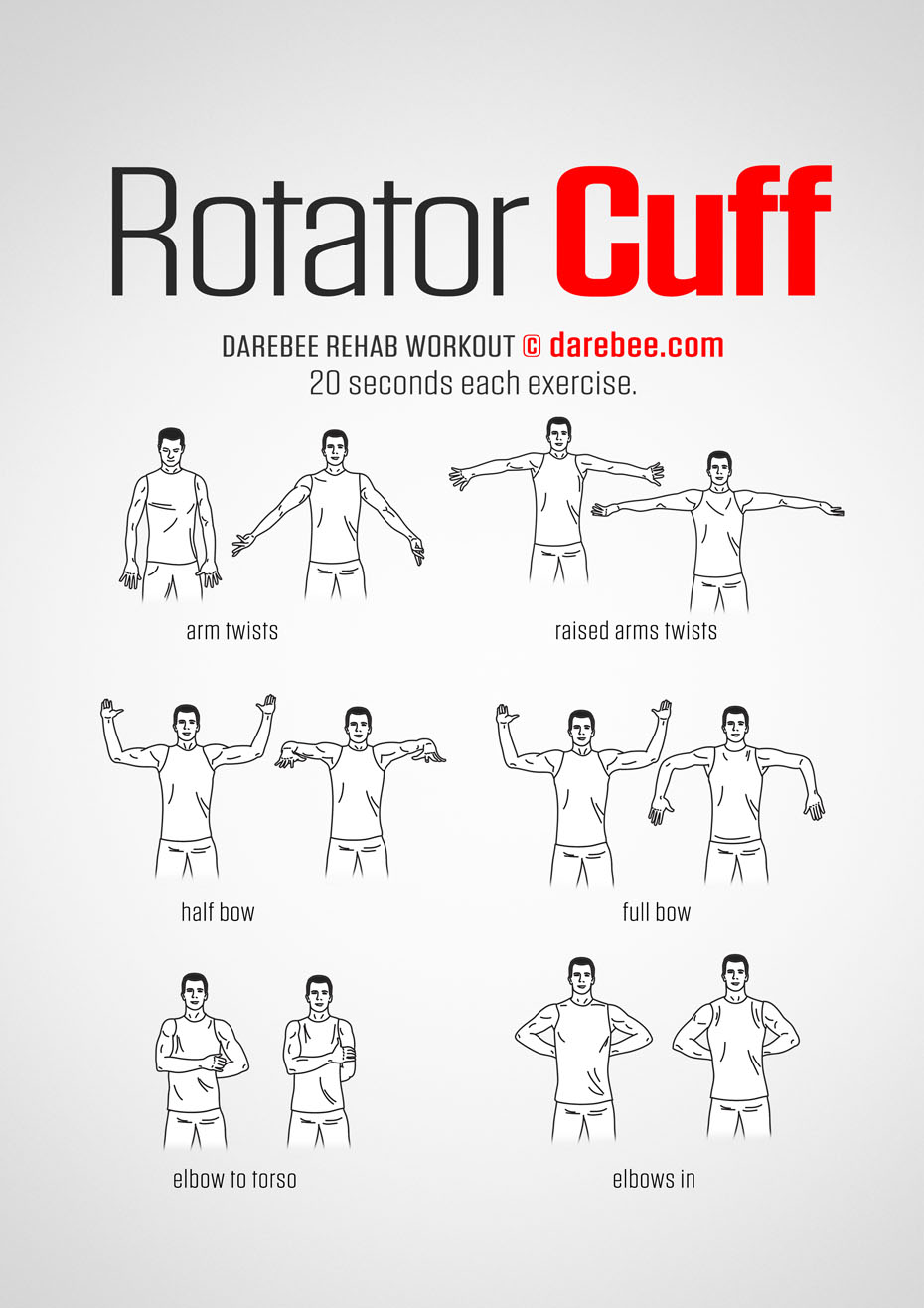 Printable Rotator Cuff Exercises Pdf Get Your Hands On Amazing Free 