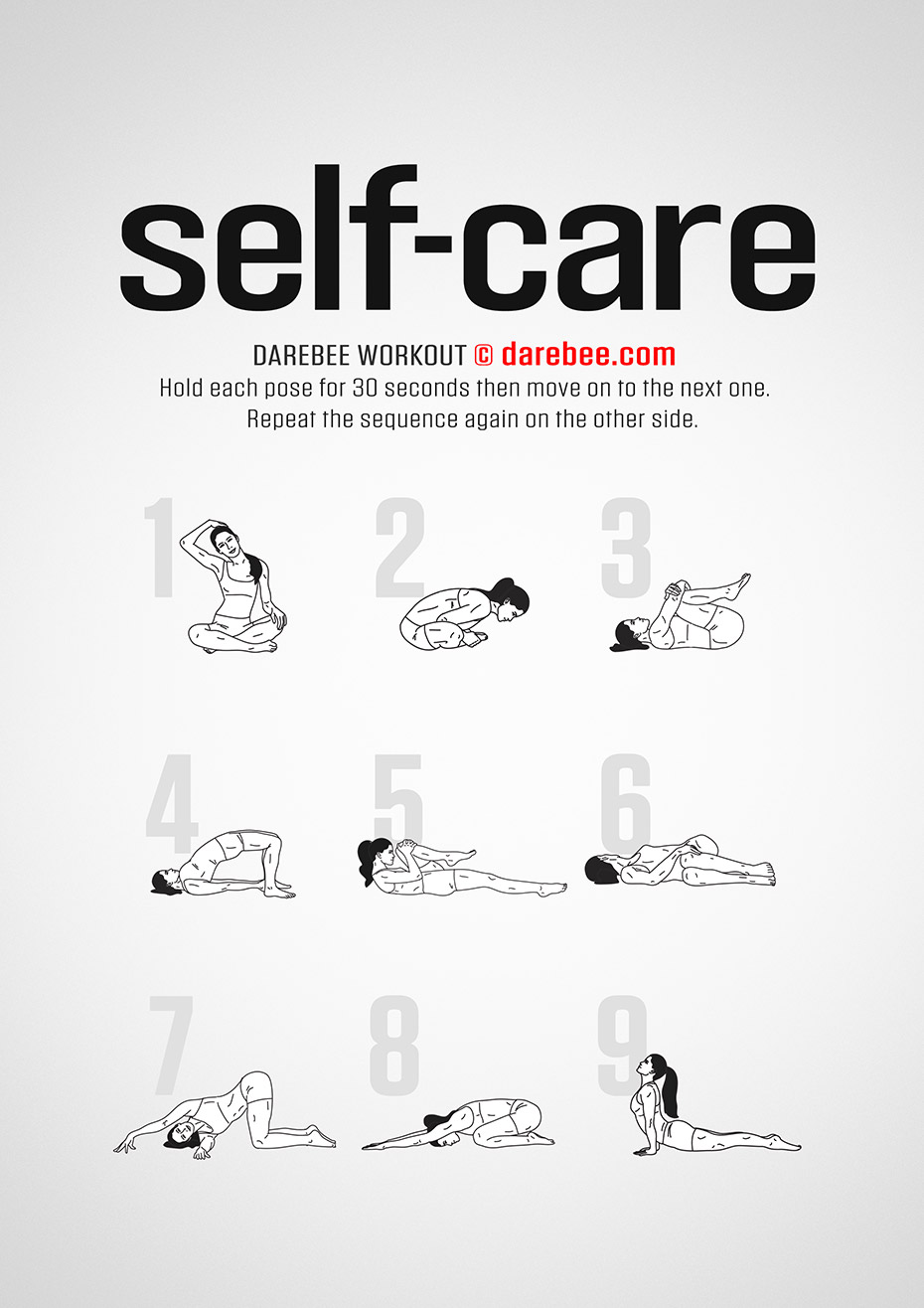 DAREBEE on X: Inner Warrior / Yoga Workout