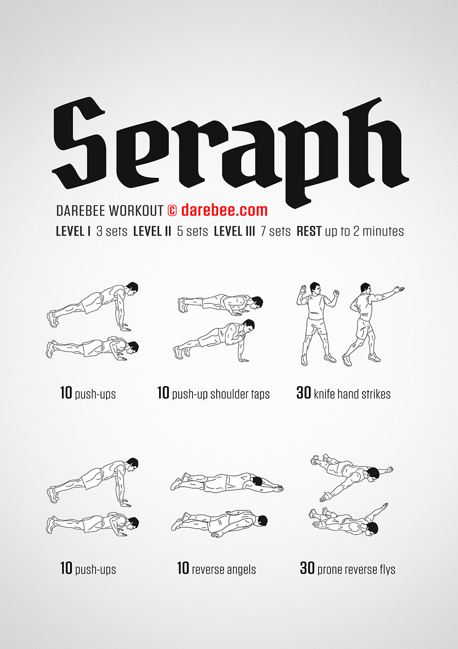 The Seraph is a free Darebee workout