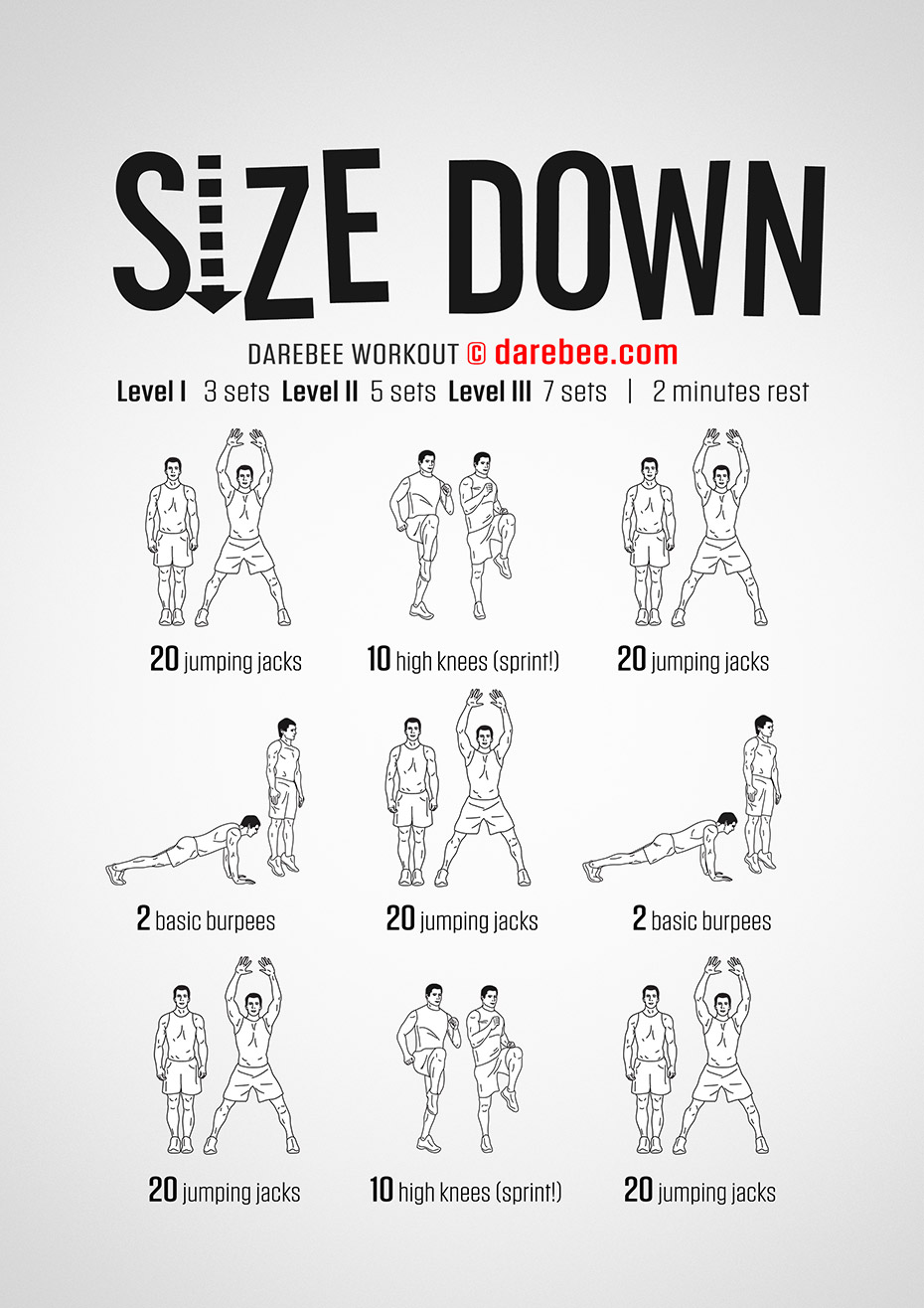 Size Down Workout