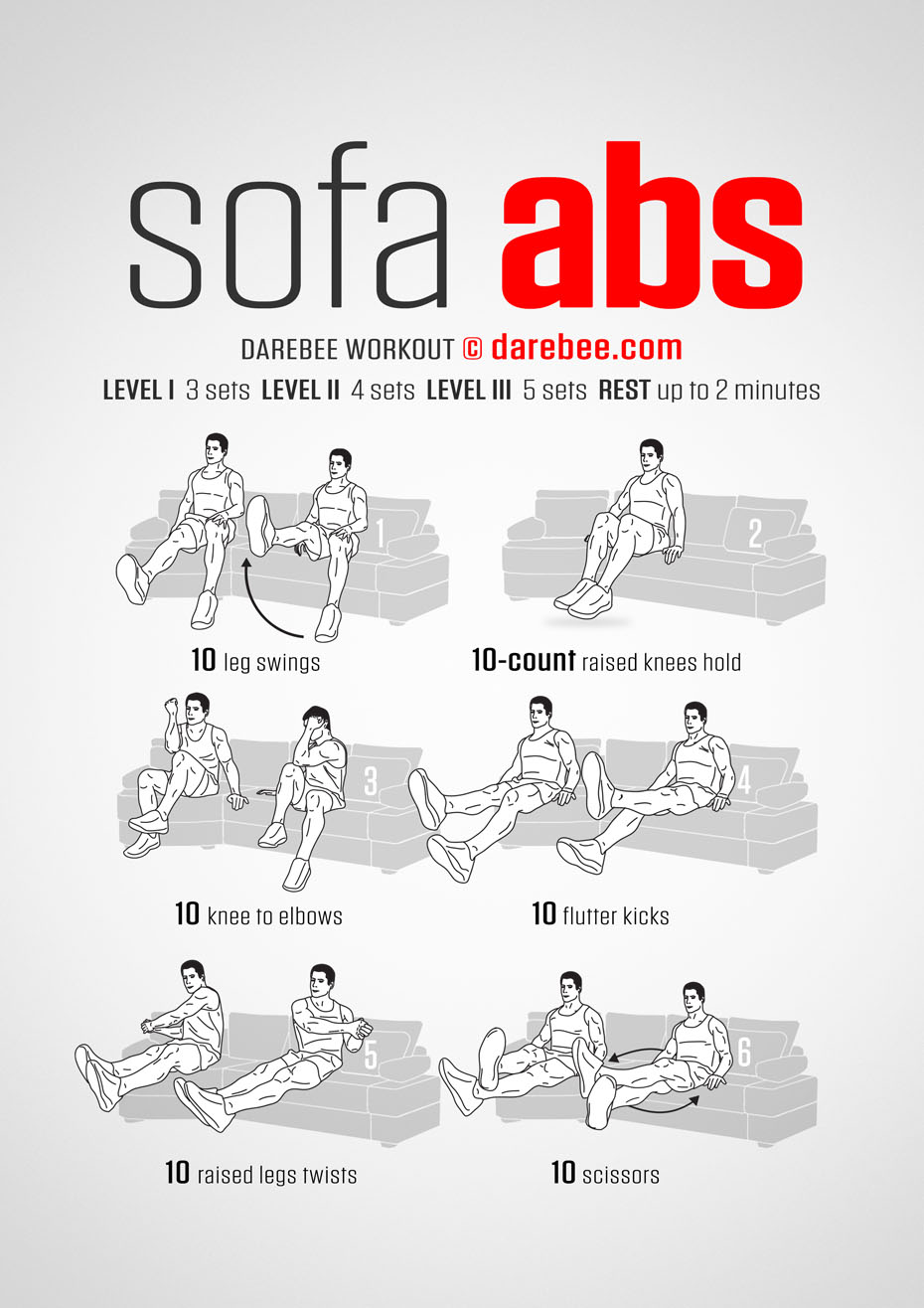 Sofa Abs Workout