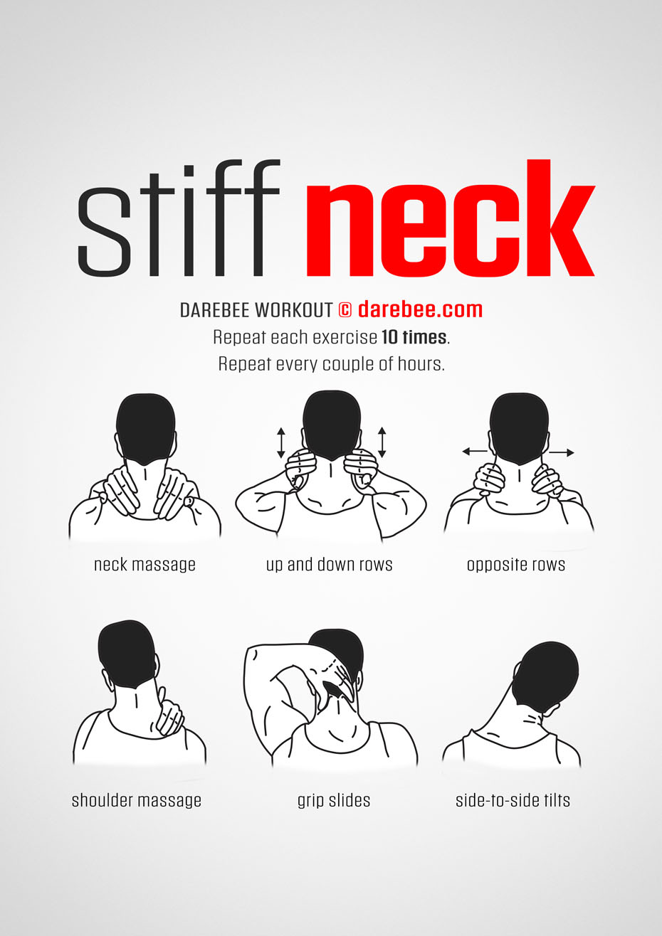 How To Help A Stiff Neck Examples And Forms