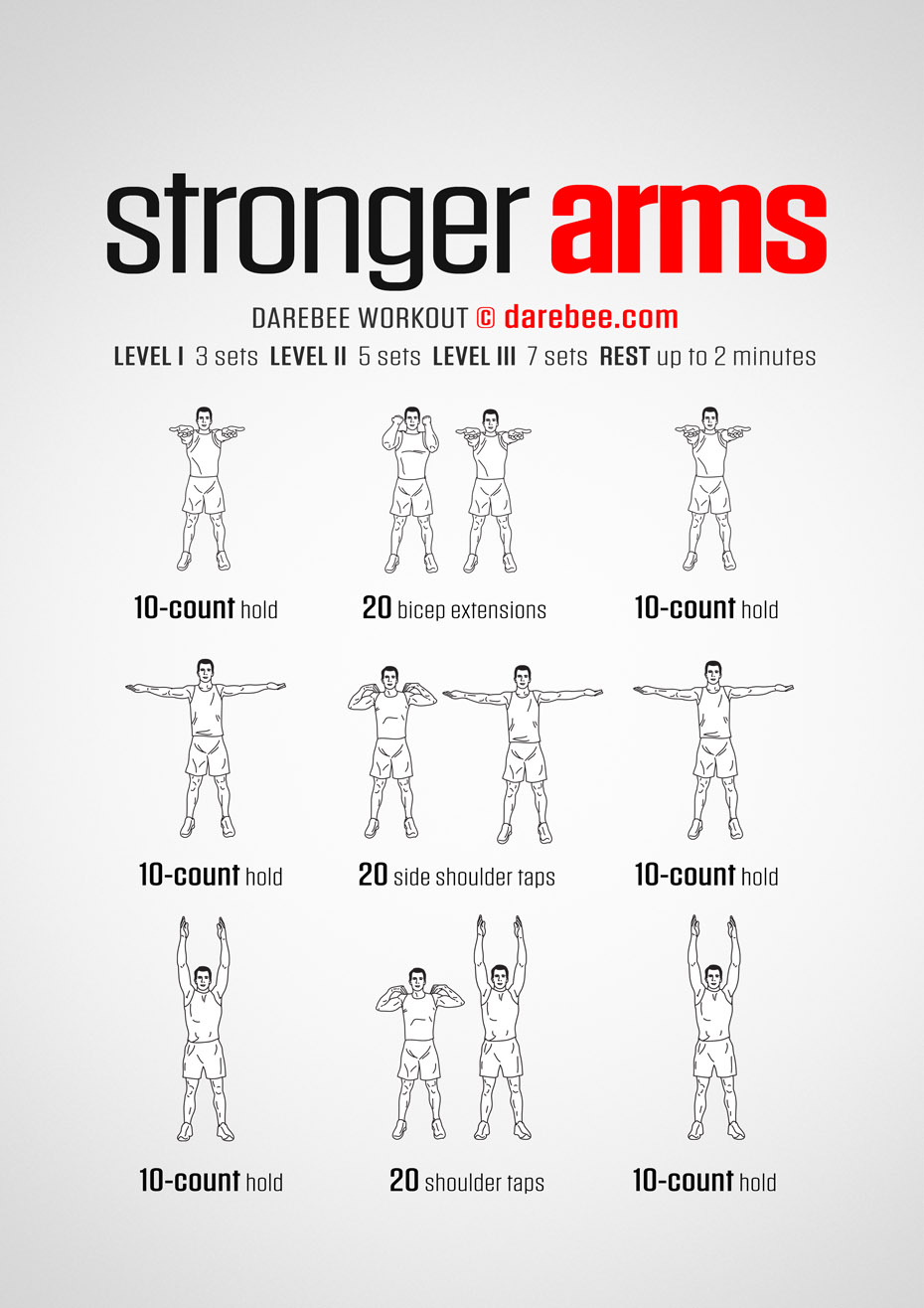 Simple Arm Exercises Workout Gym for Push Pull Legs