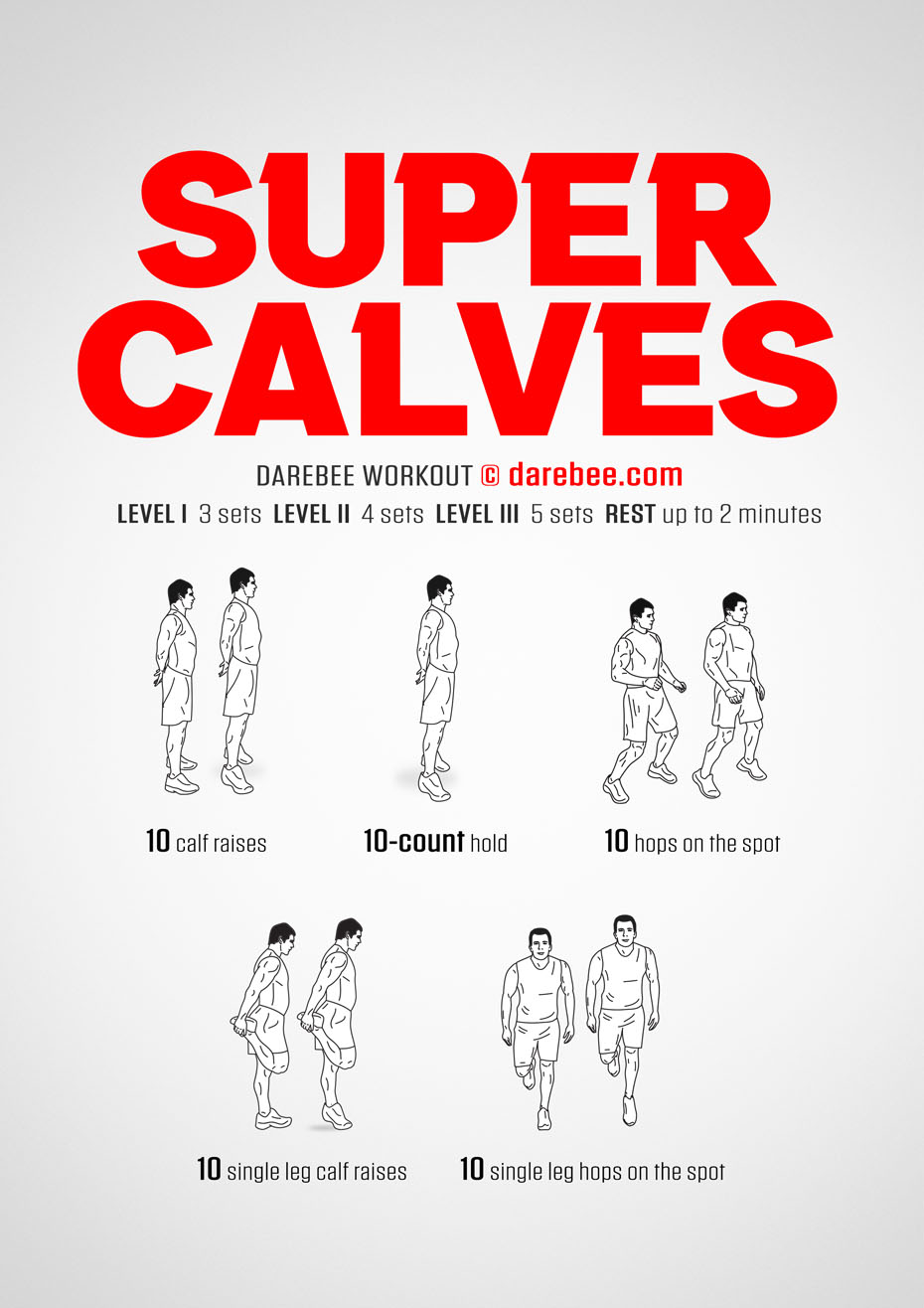 At home workouts for calves sale