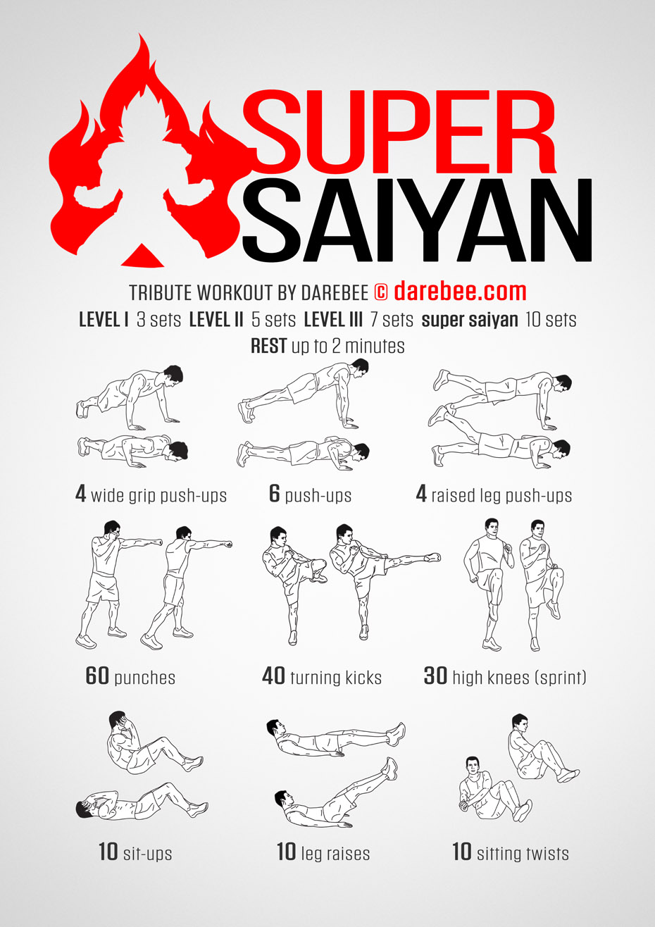 Super Saiyan Workout