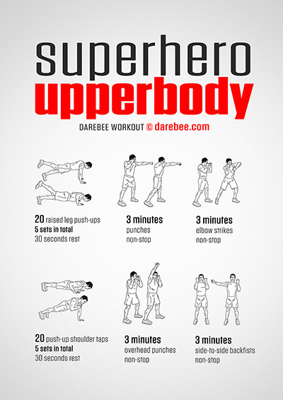 Superhero Upperbody Workout